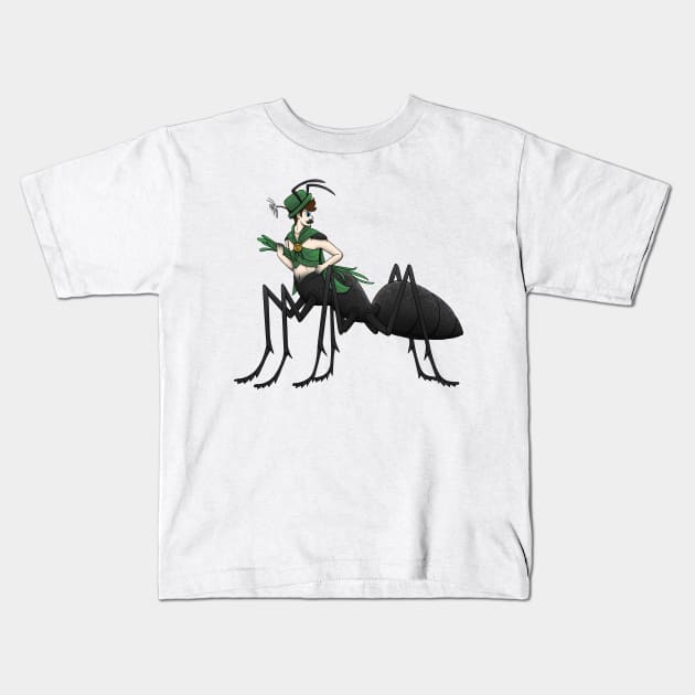 James-Ant Jackson Kids T-Shirt by DahlisCrafter